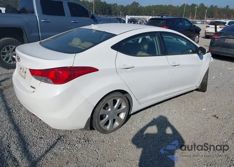 2013 Hyundai Elantra Limited from USA, damaged, VIN 5NPDH4AE3DH227722